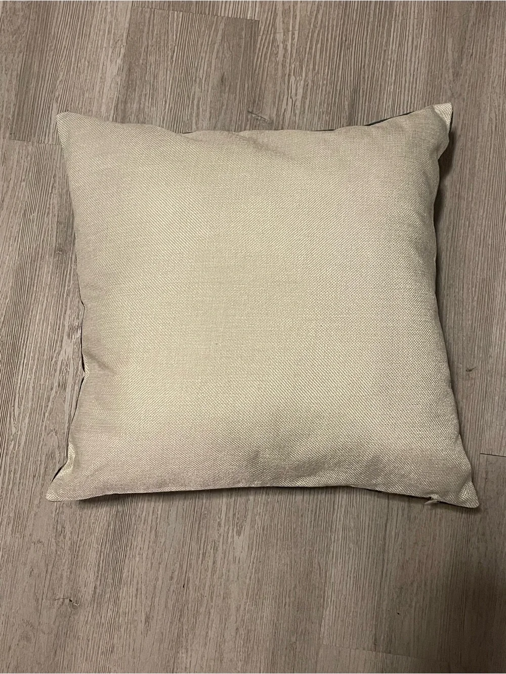 Religious Art Accent Pillow - Blue, Cream, Tan